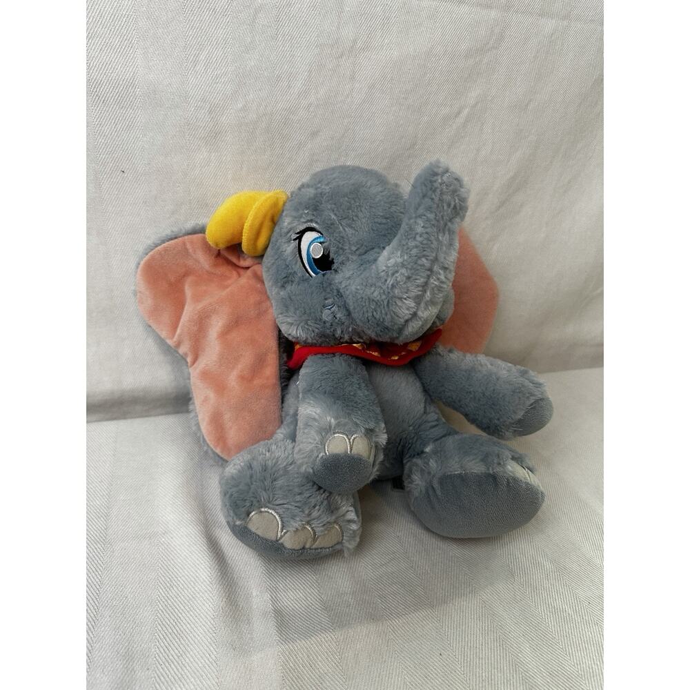 Dumbo Big Feet Plush Disney Stuffed Animal Big Ear Elephant Doll Toy 12"